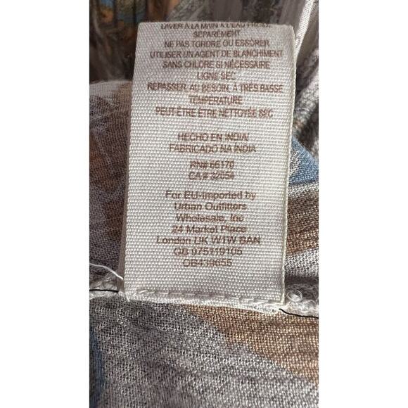 Free People Women’s Sweet Thing Tunic Dress Cutout Back Size XS Boho Tea Combo - Picture 10 of 11